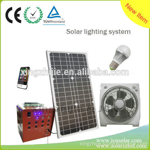 factory price newest 50W small home foldable solar home power system, solar generator for home and outdoor with CE FCC ISO9001